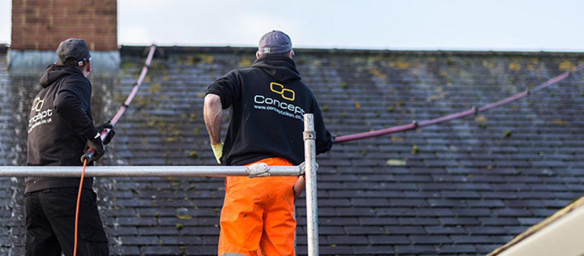 Redland Roof Tile Cleaning Service